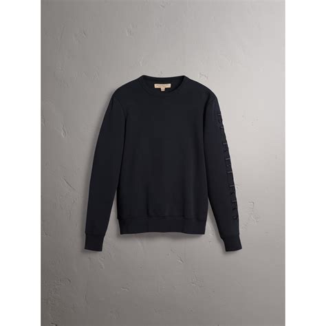 burberry cotton jersey sweatshirt|burberry sweatshirt men's price.